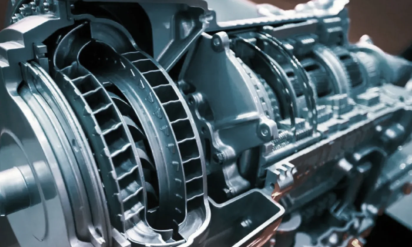Engine transmission