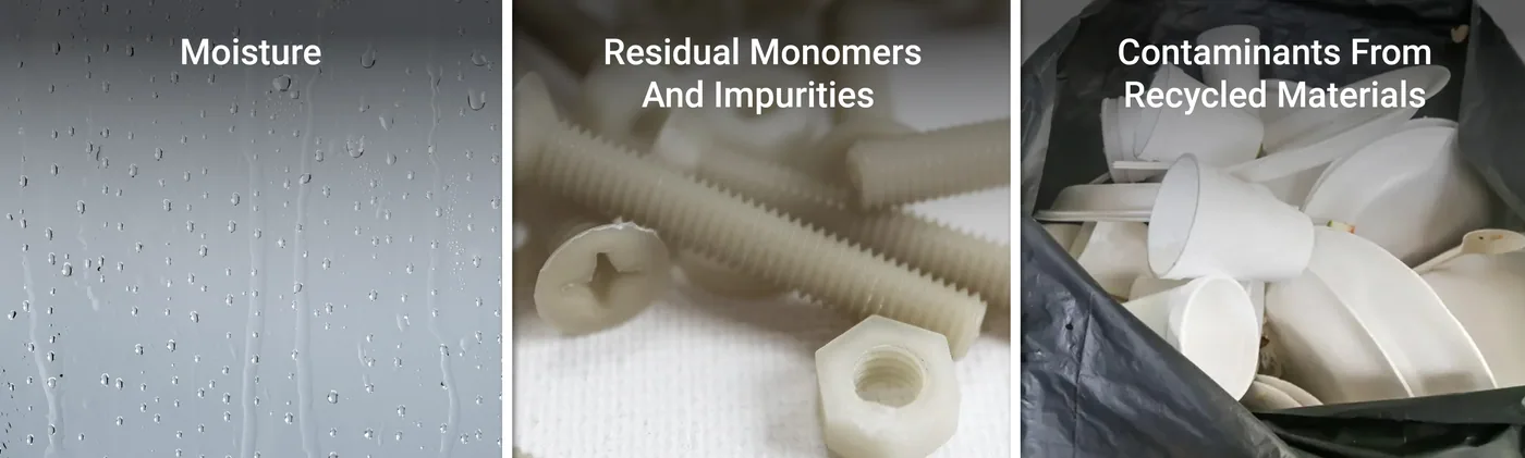 Residual monomers and impurities_contaminants from recycled materials