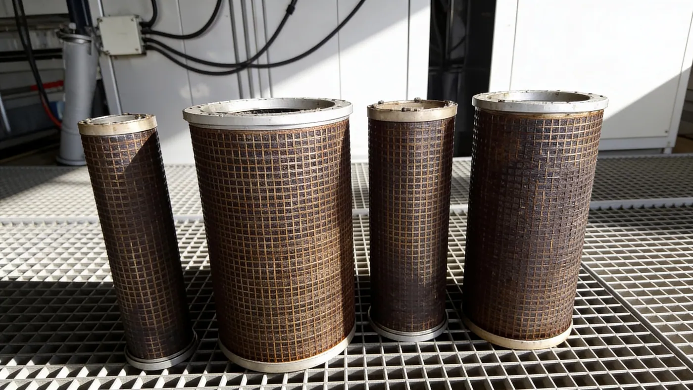 Filters, screens and nozzles