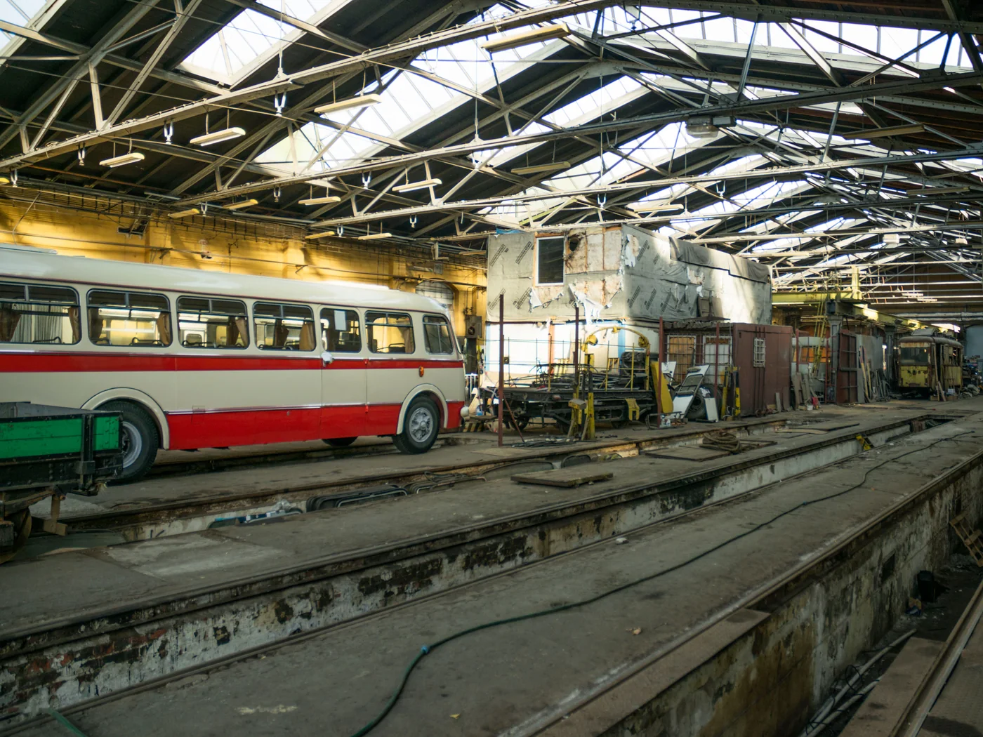 Trucks, buses and rail
