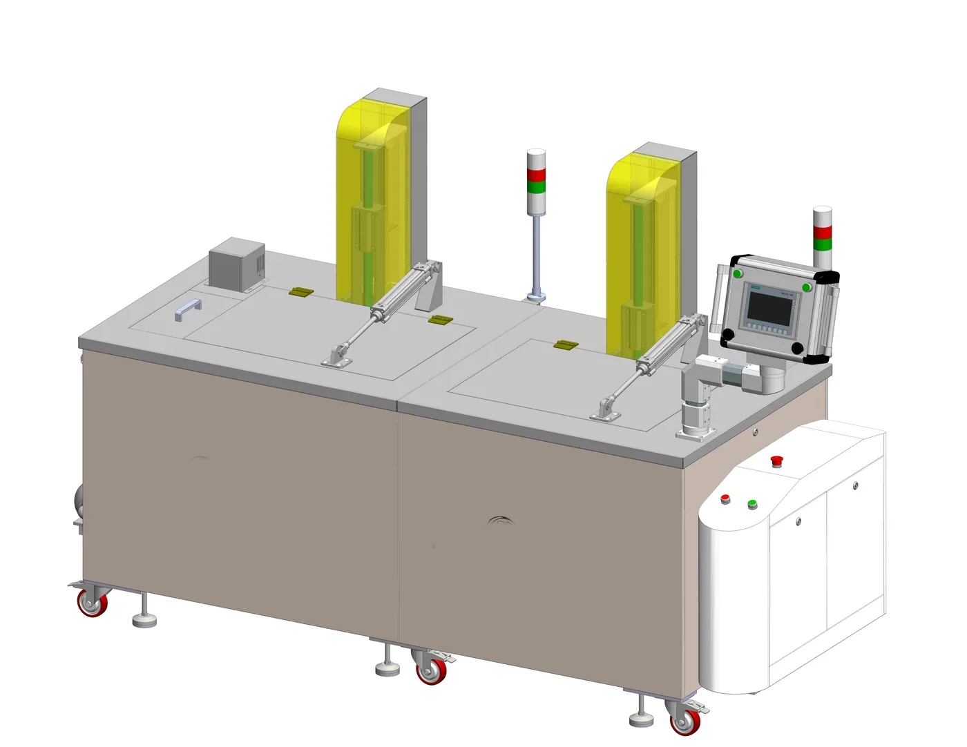 Two-tank lift line, designed with the reseller