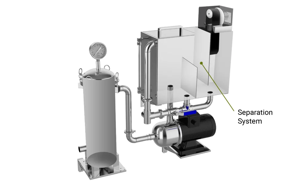 filtration system in the umx series